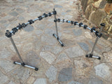 Gibraltar Two Sided Curved Drum Rack w/ 14 CLAMPS!!