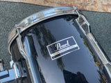 Pearl Export 12x10 Tom Drum - Black Finish Wrap