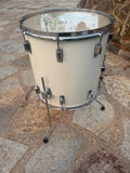 Tama Superstar 80's WHITE 16x16" Floor Tom Drum9