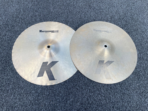 Zildjian K Mastersound Hi-Hat Cymbals 14