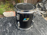 Vintage Ludwig 8 x 9 (8" Diameter) 70's Tom Drum - Black