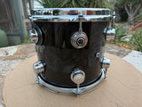 DW Collectors Piano Black Maple 10 x 9 Tom Drum Collector's - EXCELLENT5
