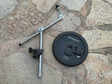 Roland CY-12C-BK Dual-Trigger Cymbal Crash Cymbal Black 12 cy12c - BLACK BOTTOM1