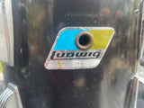 Vintage Ludwig 8 x 9 (8" Diameter) 70's Tom Drum - Black