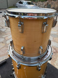 Ludwig Classic Maple 3 pc Drum Set kit -Natural Finish8