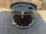 Yamaha Maple Custom 22x16 Bass Drum - Black Maple11