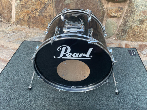 Pearl Export 22x16 Bass Drum - Black Finish Wrap