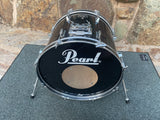Pearl Export 22x16 Bass Drum - Black Finish Wrap