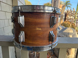 Rogers 8x12 tom tom Early 70’s Swivomatic Fullerton - Koa