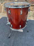 Tama Superstar Mahogany 16 x 16 Floor Tom Drum 80's2
