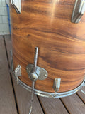 Rogers 18x16 tom tom Early 70’s Swivomatic Fullerton - Koa