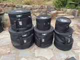Protection Racket Cases Drum Carrying Case 5pc Set 18x14,14x14,14x5.5,12x8,8x7,