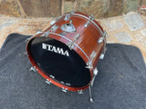 Tama Superstar Mahogany 24 x 16 Vintage 80's Bass Kick Drum !!