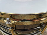Ludwig 14x5 Black Beauty Snare Drum with Brass Hardware and Tube Lugs (LB416BT)