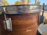 Rogers 8x12 tom tom Early 70’s Swivomatic Fullerton - Koa