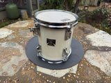 Tama Superstar 80's White Tom Drum - Birch Wood7