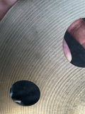 Zildjian 14" Cut HIhat cymbal Effects Cymbal holes - 984 grams