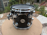 DW Collectors Piano Black Maple 10 x 9 Tom Drum Collector's - EXCELLENT0