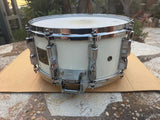 RARE TAMA ARTSTAR Cordia 80's 14 x 6.5 Snare Drum WHITE7