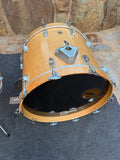 Ludwig Classic Maple 3 pc Drum Set kit -Natural Finish4