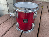 Tama Superstar Cherry 8x9 Vintage 80's Tom Drum !!
