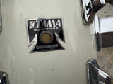 Tama Superstar 80's White Tom Drum - 10x9 Birch Wood13