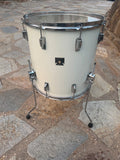 Tama Superstar 80's WHITE 16x16" Floor Tom Drum0