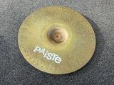 Paiste 16" RUDE Crash / Ride Cymbal2