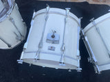 Tama Granstar Double Bass White Drum Set Kit 22,22,12,13,16