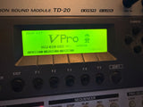 Roland Td20 VDrum Module Brain td20 with MANUAL3
