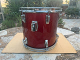 Tama Superstar Candy Apple Red CAR 13x12 Tom Drum 80's2