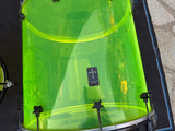 Truth Custom Shop Acrylic 3pc Drum Set kit !!! Loud !! 22x20 , 16x14, 12x8