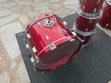 Tama Superstar Candy Apple Red 6pc Drum set kit w/ 24" Bass drum!18