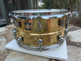 Yamaha Brass 14x7 Snare Drum with Nouveau Lugs SD44707