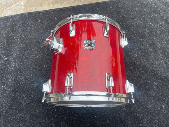 Tama Superstar Cherry 14x13 Cherry Tom Drum 80's