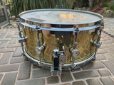 Ddrum Modern Tone 6.5x14 Brass Snare Drum - USED BY CATTLE DECAP!!