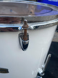 Yamaha Stage Custom Birch 16x15 Floor Tom Drum Pure White - RUST on tension rods