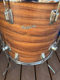 Rogers 18x16 tom tom Early 70’s Swivomatic Fullerton - Koa