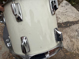 Tama Superstar 80's White Tom Drum - 10x9 Birch Wood12
