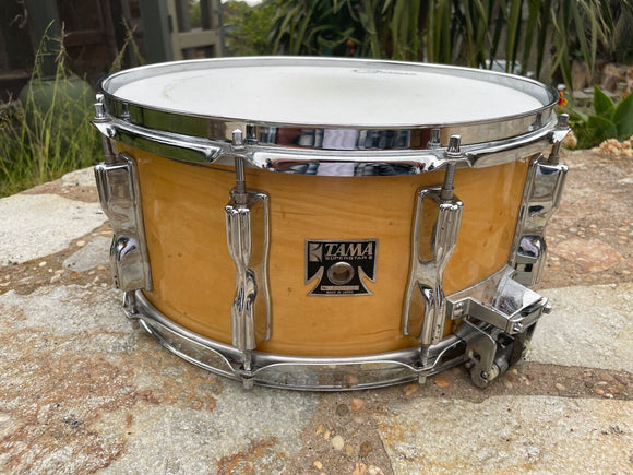 Tama Superstar 14x6.5 Snare Drum - Natural maple Finish