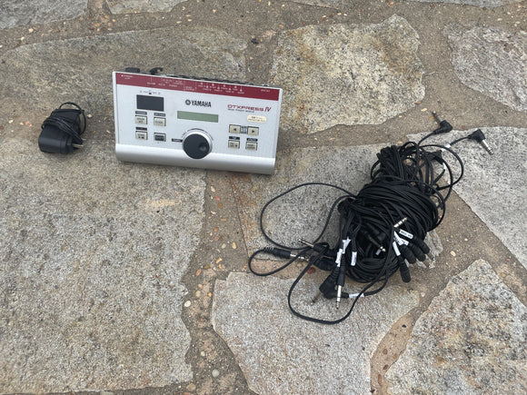 YAMAHA DTXPRESS IV Drum Trigger Module w/ CABLES
