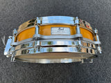 Pearl Free Floating maple snare drum 3.5"x14" natural lacquer0