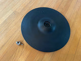 Roland CY-12C Dual-Trigger Cymbal Crash Cymbal Black cy12 c With Anti Spin0