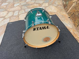 Tama Superstar Classic Aqua 22x18 Bass Drum - Maple Shell1