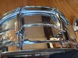 Vintage Ludwig 1968 14x5 Super Sensitive Snare Drum with original wires6