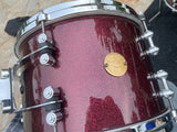 Gretsch New Classic Maple 6pc Drum Set kit Jazz Size kick 18" -Merlot Sparkle EX