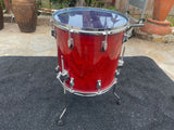 Tama Superstar CHERRY 16 x 16 Vintage 80's Floor Tom Drum !!