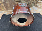 Tama Superstar Mahogany 24 x 16 Vintage 80's Bass Kick Drum !!