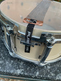 Pearl Masters Custom 4ply Maple 6.5x14 Snare Drum with re-rings (HOOPS NOT ORIGI