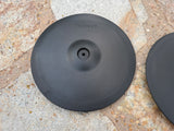 TWO PACK Roland CY-14  DRUM CRASH Black Cymbal Trigger CY14C2